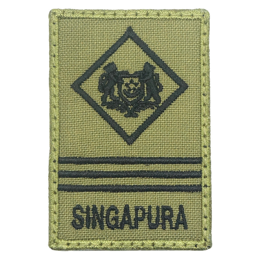 MINI SAF RANK PATCH - ME3 (OLIVE GREEN)