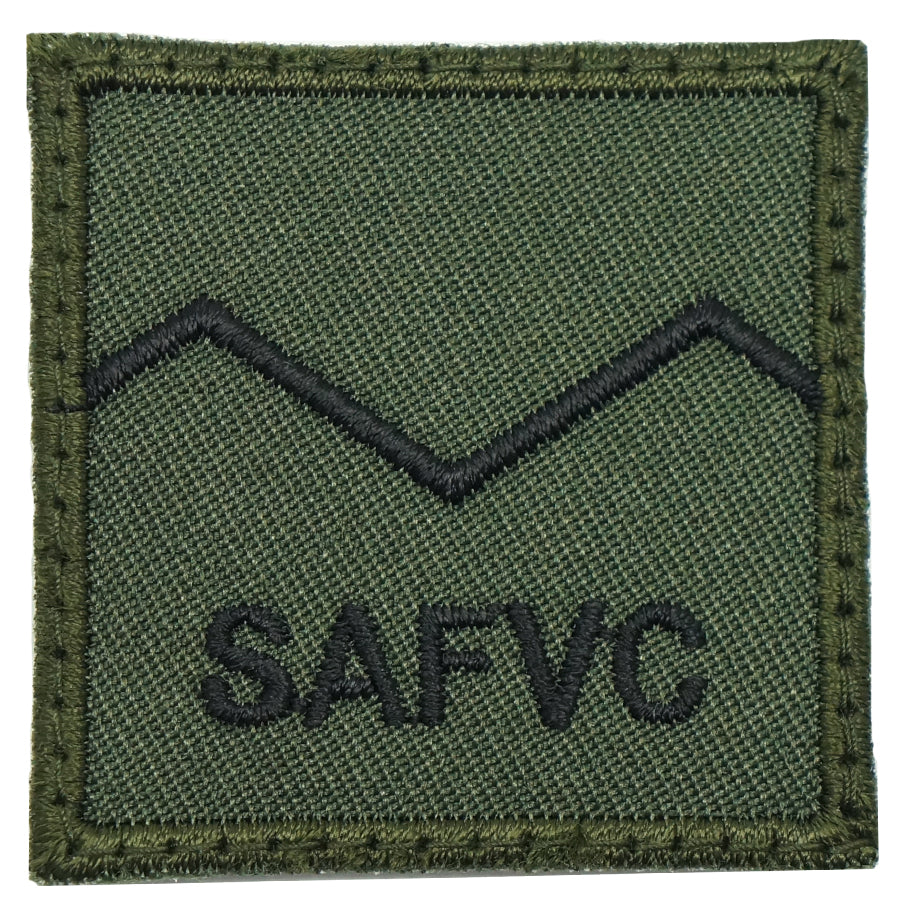 MINI SAFVC RANK PATCH - SV 1 (OD GREEN)