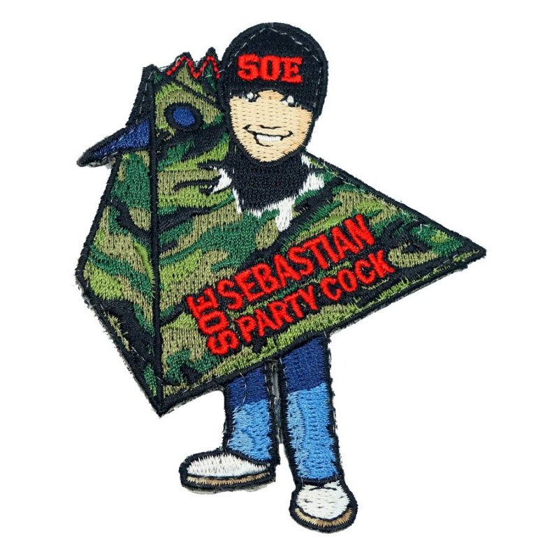 ORIGINAL S.O.E SEBASTIAN PARTY COCK PATCH