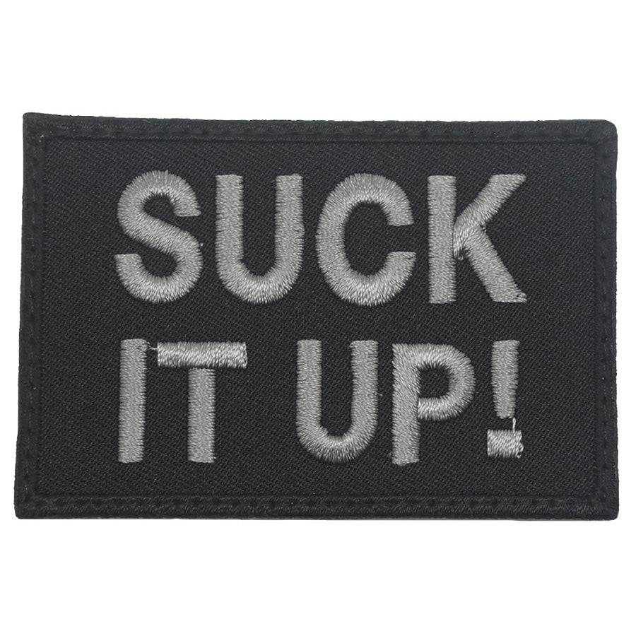 SUCK IT UP PATCH - BLACK FOLIAGE