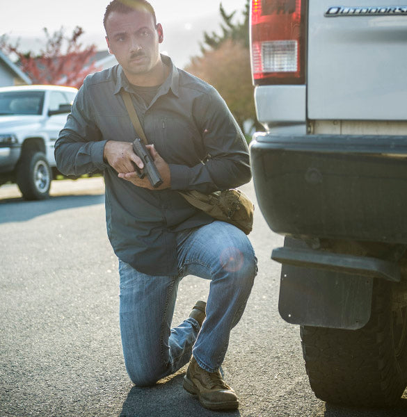 HELIKON-TEX EDC COMPACT SHOULDER BAG - OLIVE GREEN