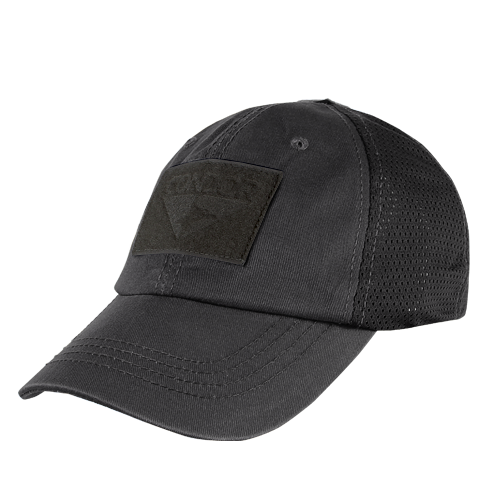 CONDOR MESH TACTICAL CAP - BLACK