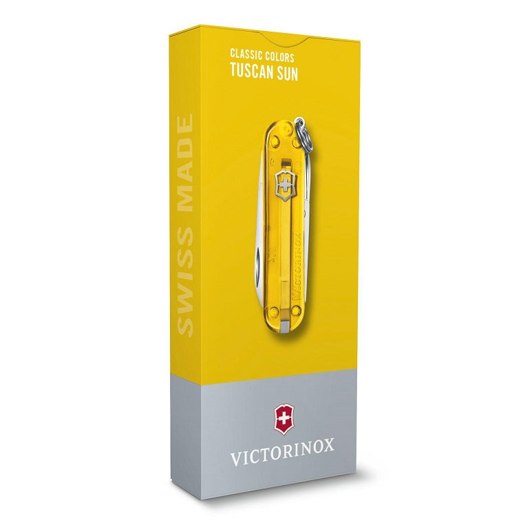VICTORINOX CLASSIC SD TRANSPARENT, 58MM - TUSCAN SUN