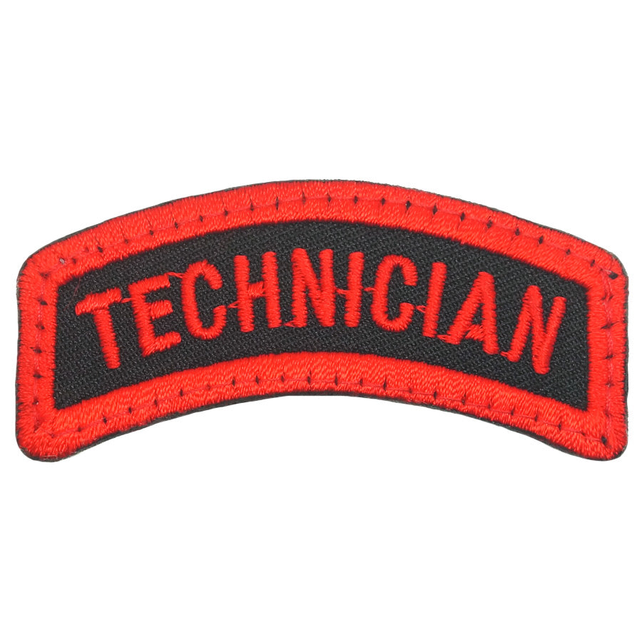 TECHNICIAN TAB - BLACK RED