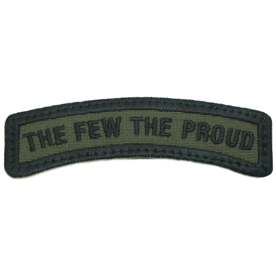 THE FEW THE PROUD TAB - OD GREEN