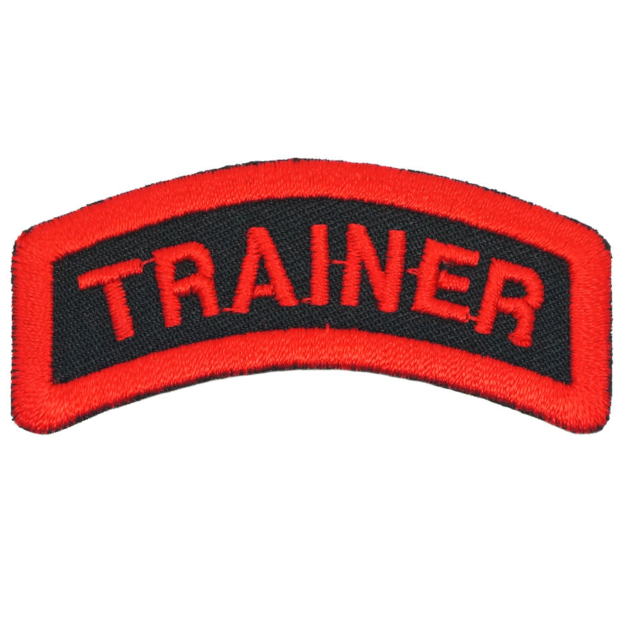 TRAINER TAB - BLACK RED