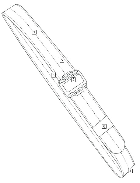 TRU-SPEC SECURITY FRIENDLY REVERSIBLE BELT - TAN / COYOTE