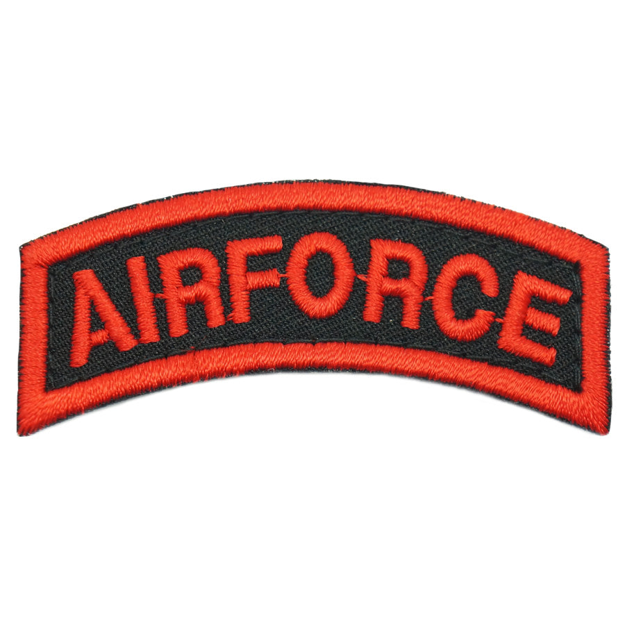 US AIRFORCE TAB - BLACK RED