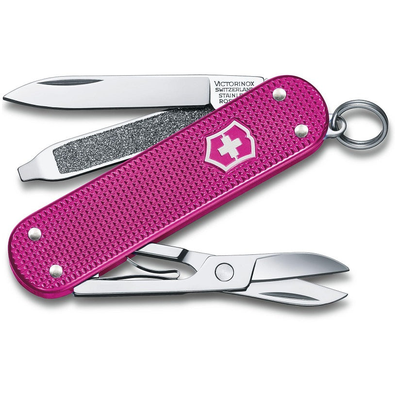 VICTORINOX CLASSIC ALOX, 58MM - FLAMINGO PARTY