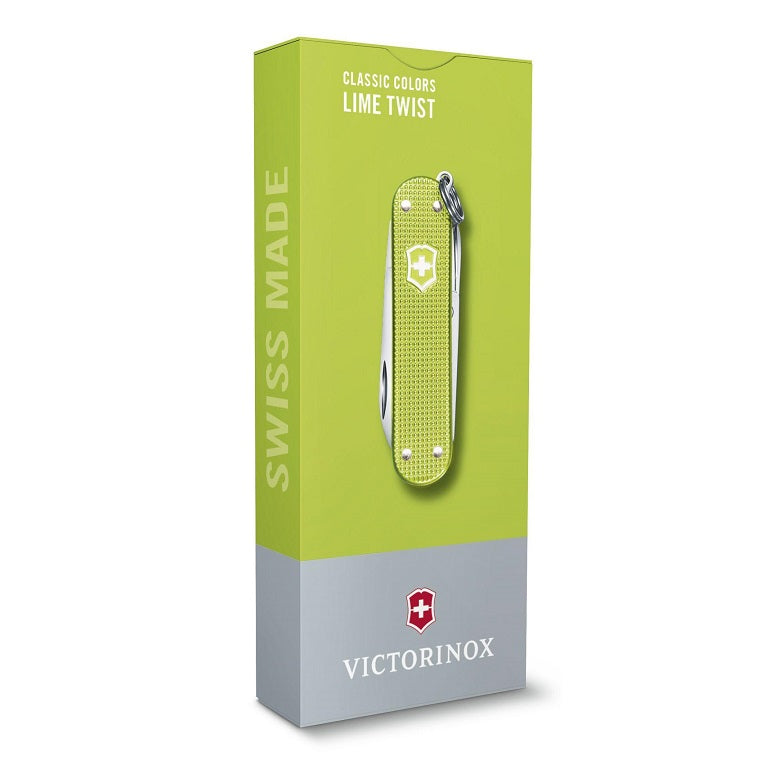 VICTORINOX CLASSIC ALOX, 58MM - LIME TWIST