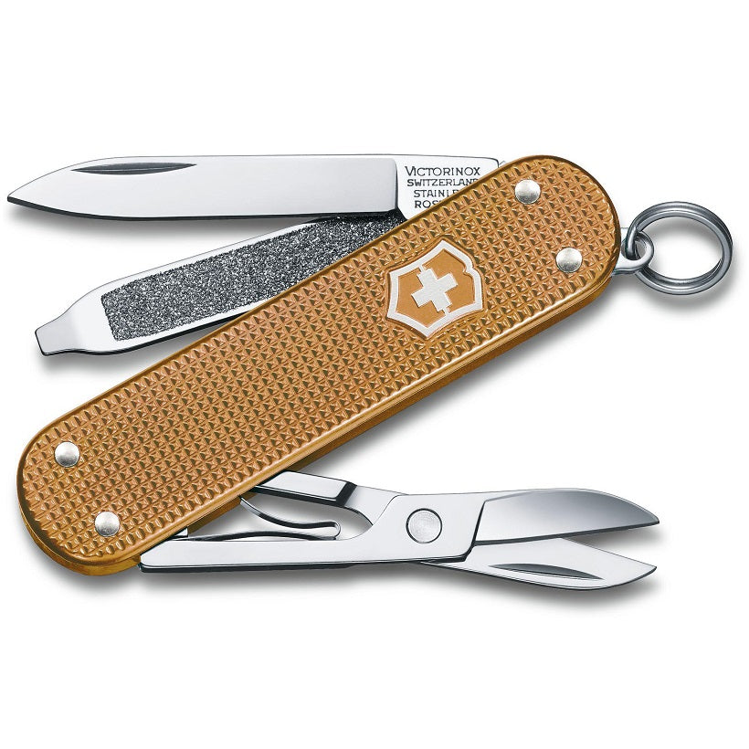 VICTORINOX CLASSIC ALOX, 58MM - WET SAND