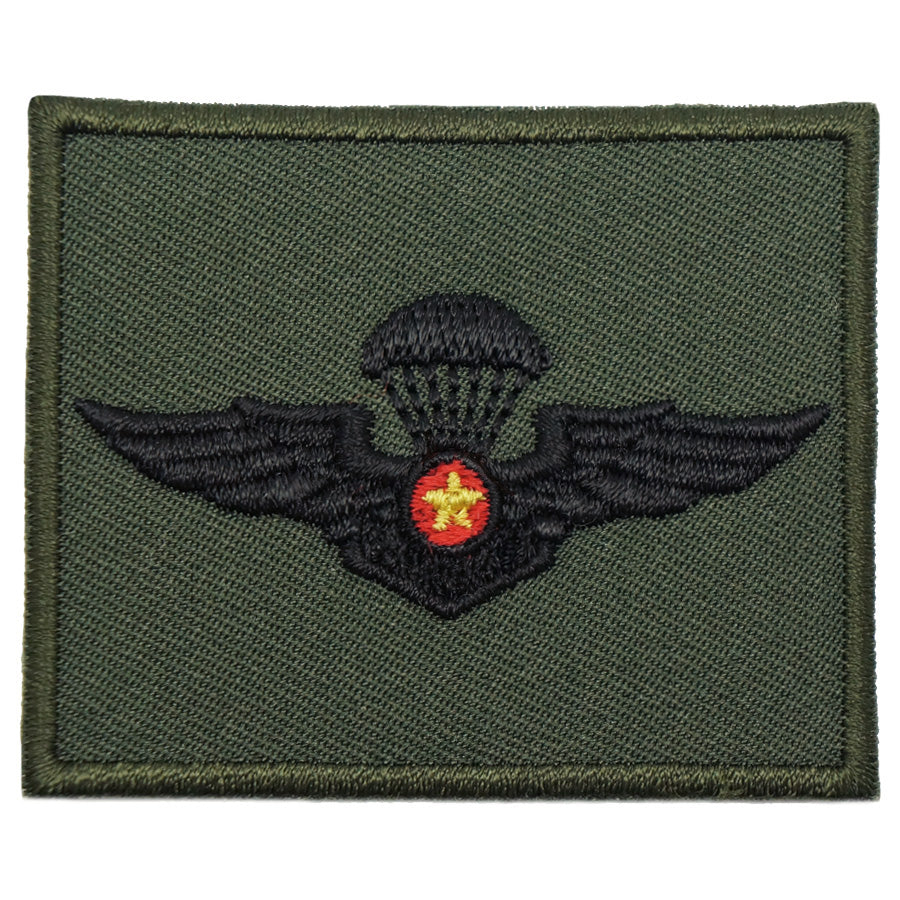VIETNAM PARACHUTIST WING - SMALL (OD GREEN)