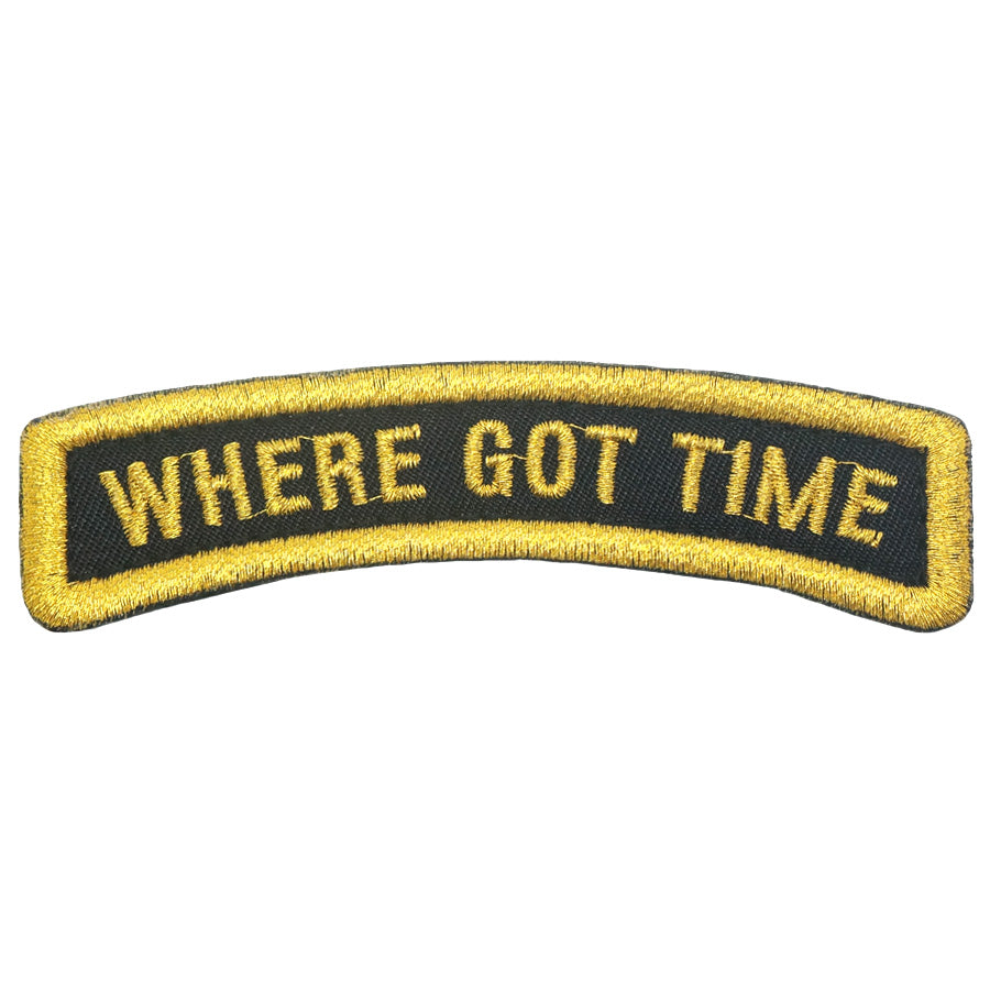 WHERE GOT TIME TAB - BLACK GOLD