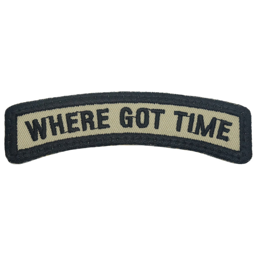 WHERE GOT TIME TAB - KHAKI BLACK