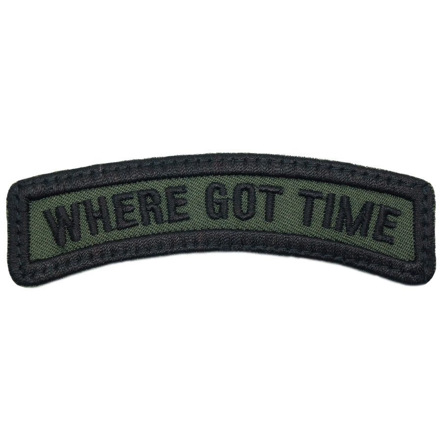 WHERE GOT TIME TAB - OD GREEN
