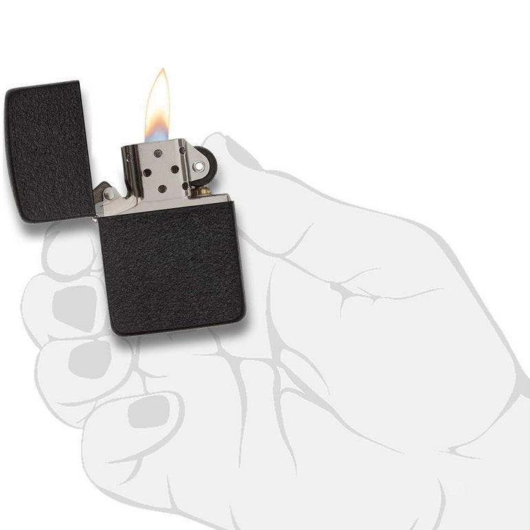 ZIPPO BLACK CRACKLE 1941 REPLICA