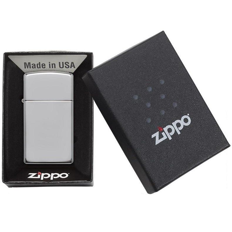 ZIPPO SLIM HIGH POLISH CHROME