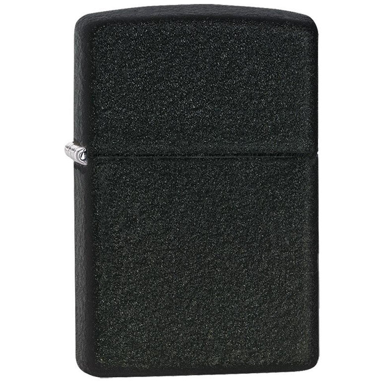 ZIPPO BLACK CRACKLE