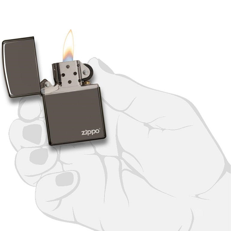ZIPPO BLACK ICE LOGO