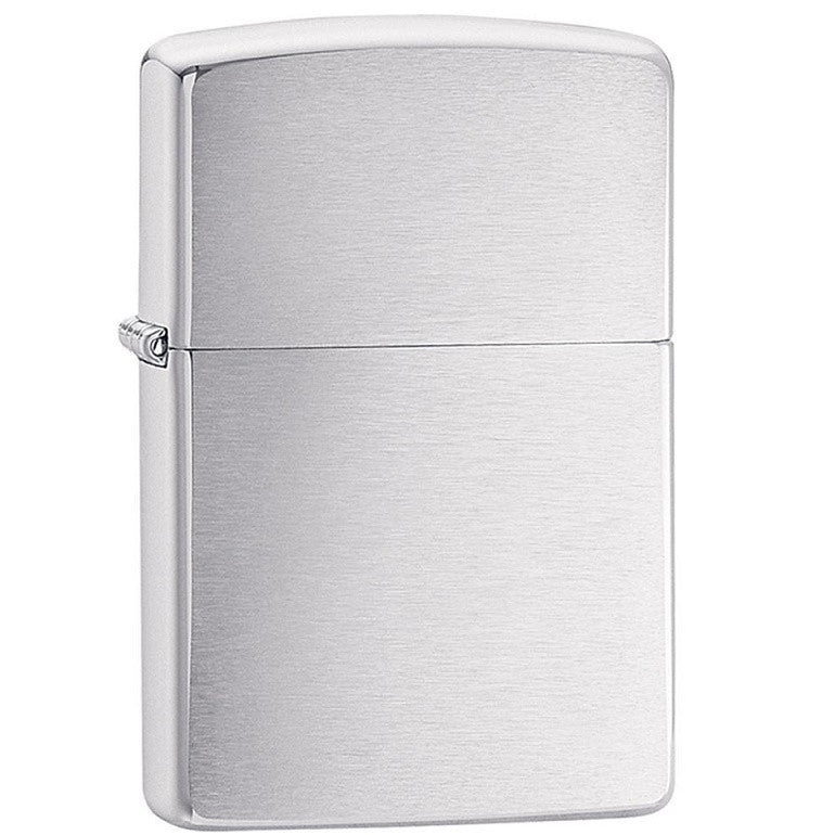 ZIPPO BRUSH CHROME