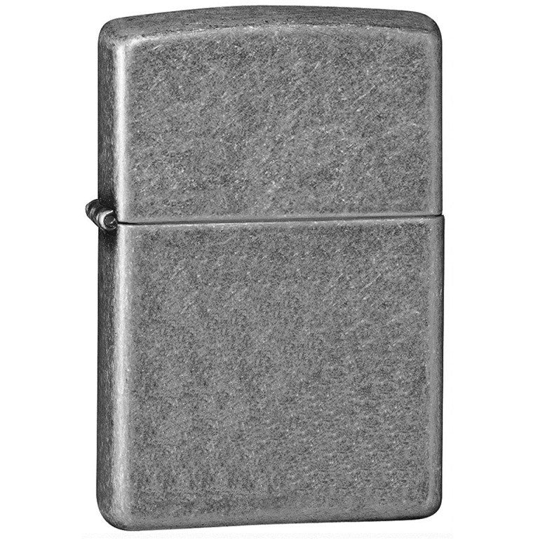 ZIPPO CLASSIC ANTIQUE SILVER PLATE