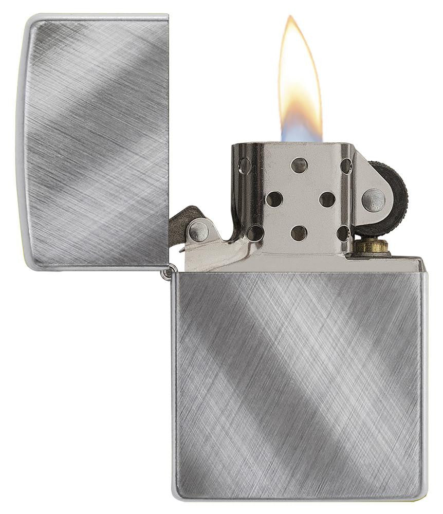 ZIPPO DIAGONAL WEAVE