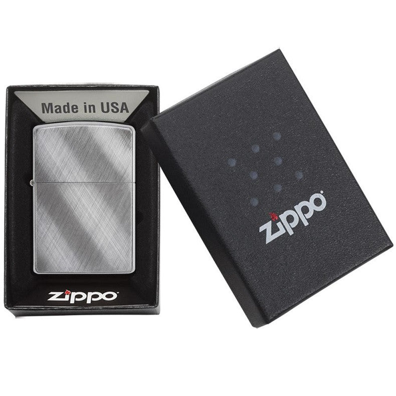 ZIPPO DIAGONAL WEAVE