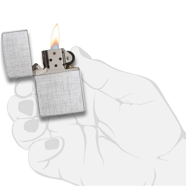 ZIPPO LINEN WEAVE