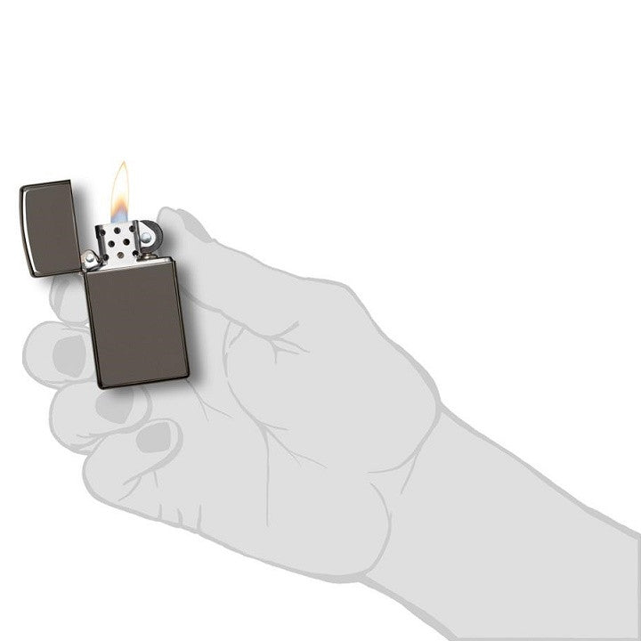 ZIPPO SLIM BLACK ICE
