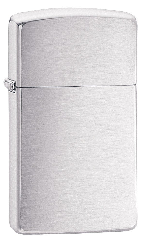 ZIPPO SLIM BRUSH CHROME