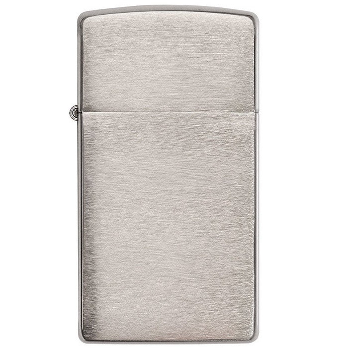 ZIPPO SLIM BRUSH CHROME