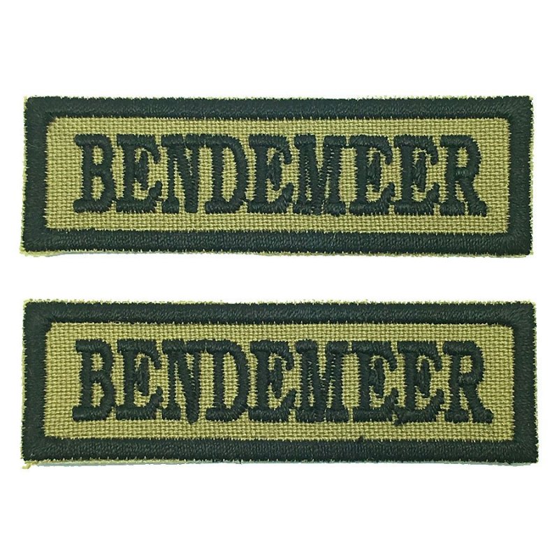 BENDEMEER NCC SCHOOL TAG - 1 PAIR - Hock Gift Shop | Army Online Store in Singapore