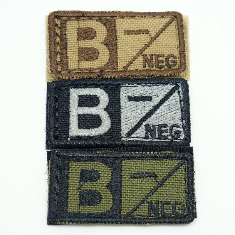 CONDOR BLOOD TYPE VELCRO PATCH - B NEG