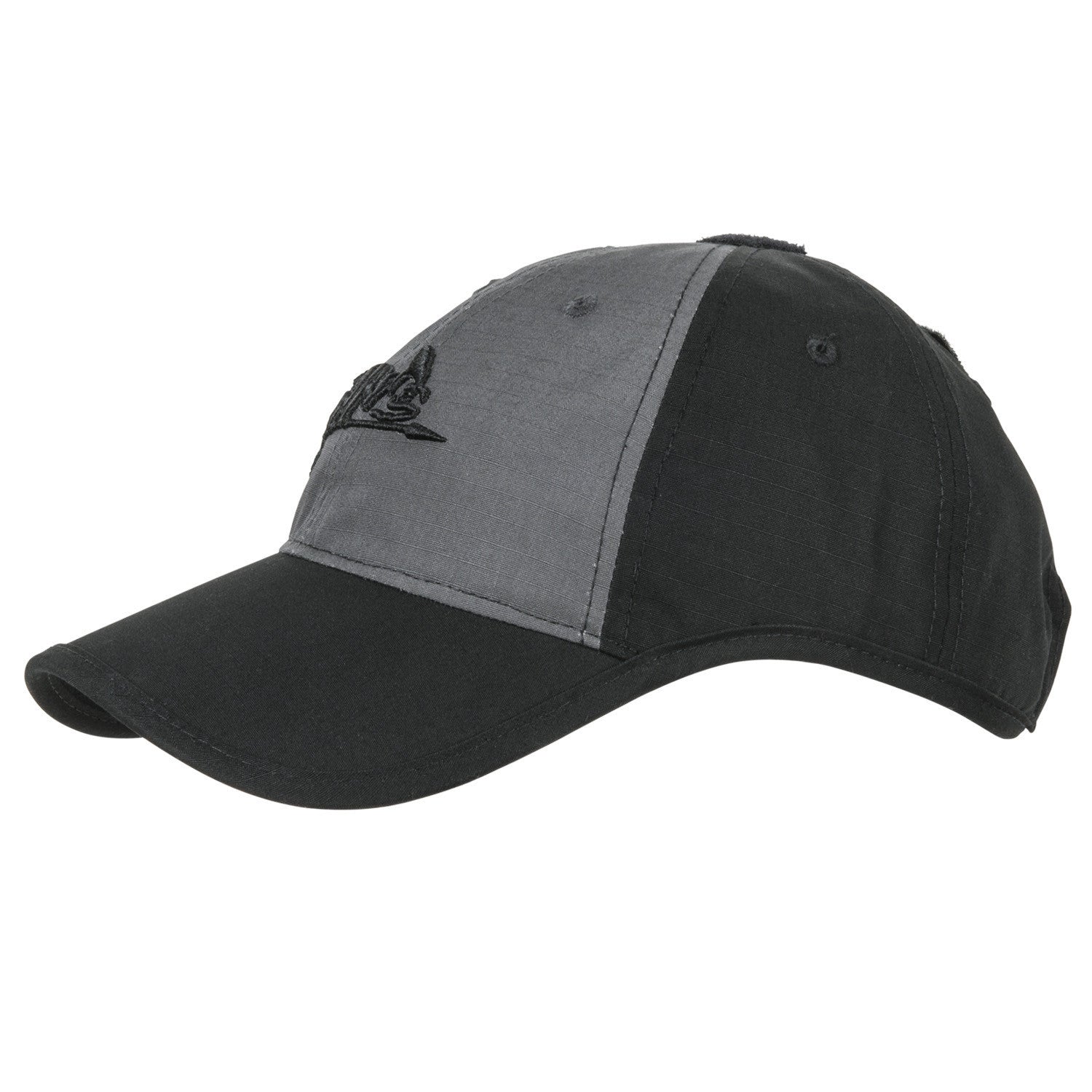 HELIKON-TEX LOGO CAP - BLACK / SHADOW GREY B