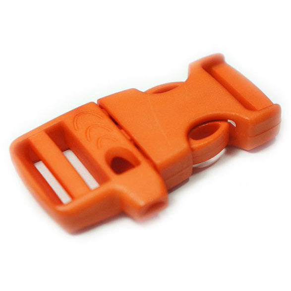 EMERGENCY SURVIVAL WHISTLE BUCKLE - ORANGE