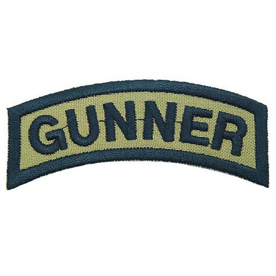 US GUNNER TAB - OLIVE GREEN