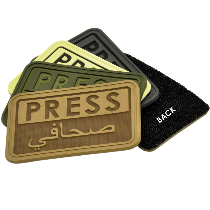 HAZARD 4 PRESS PATCH PVC - GLOW IN THE DARK