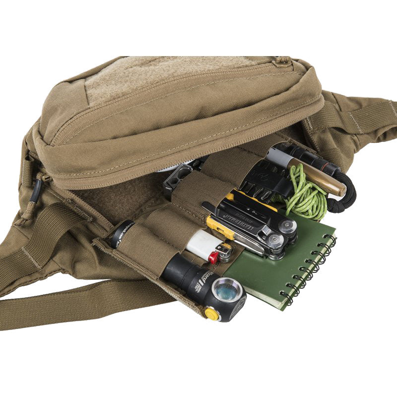 HELIKON-TEX BANDICOOT WAIST PACK - BLACK/OLIVE GREEN
