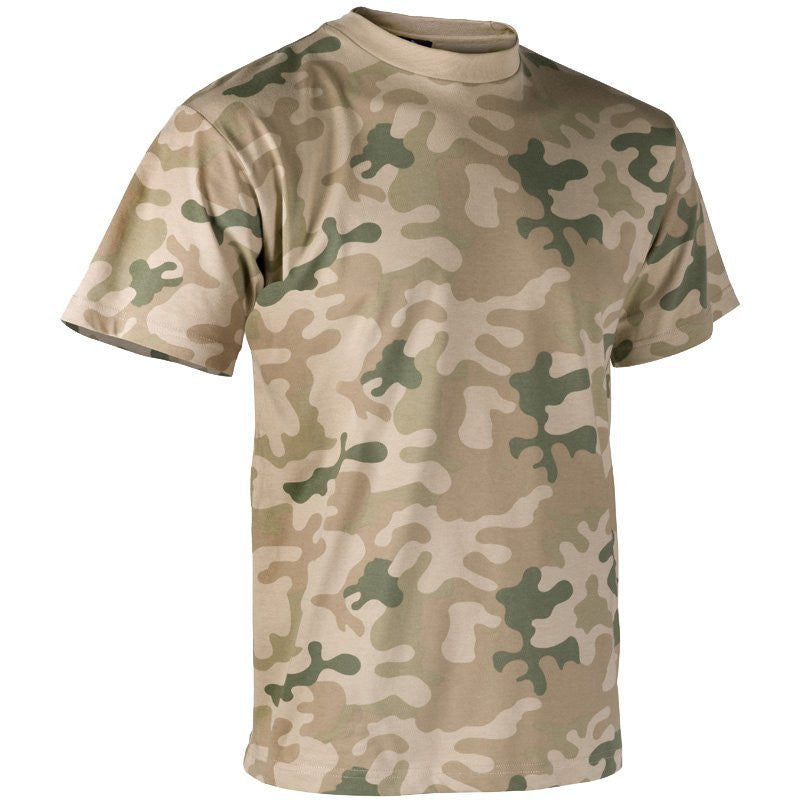 HELIKON-TEX COTTON T-SHIRT - PL DESERT