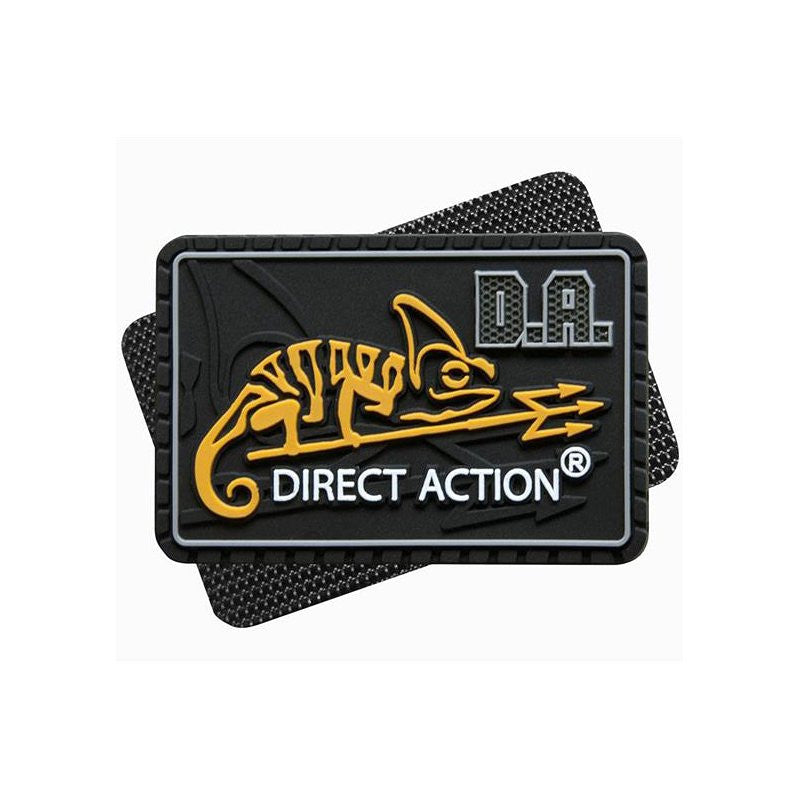 DIRECT ACTION MEDIUM LOGO PATCH - BLACK