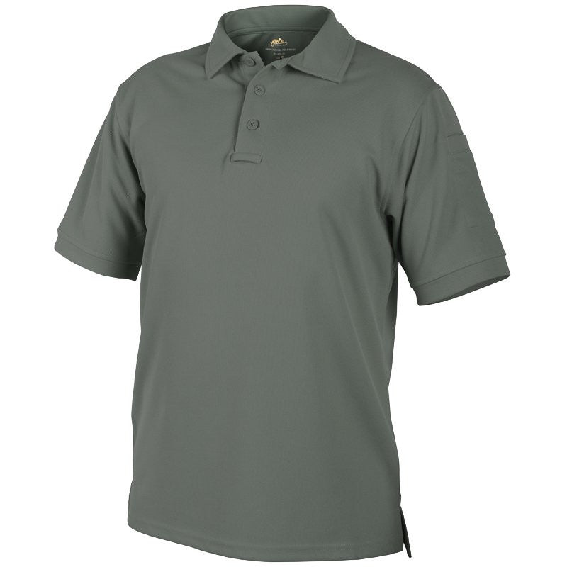 HELIKON-TEX UTL POLO SHIRT - FOLIAGE GREEN - Hock Gift Shop | Army Online Store in Singapore