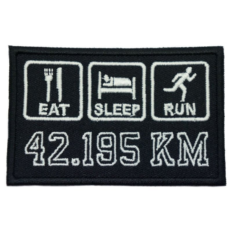 EAT . SLEEP . RUN - BLACK