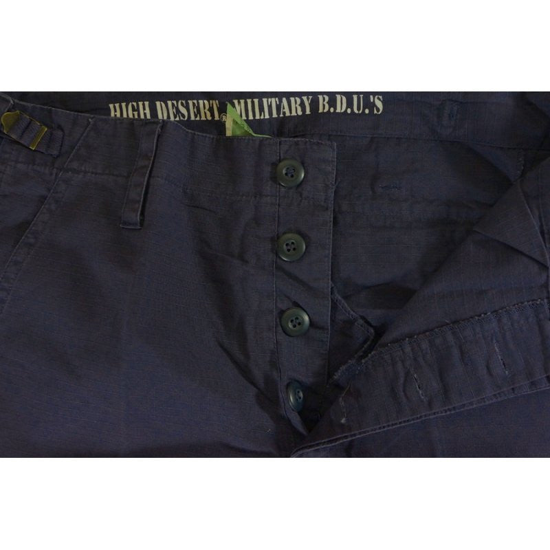 HIGH DESERT PRE-WASHED BERMUDAS - NAVY BLUE - Hock Gift Shop | Army Online Store in Singapore
