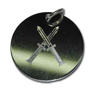 UNIT DOG TAG (ROUND)