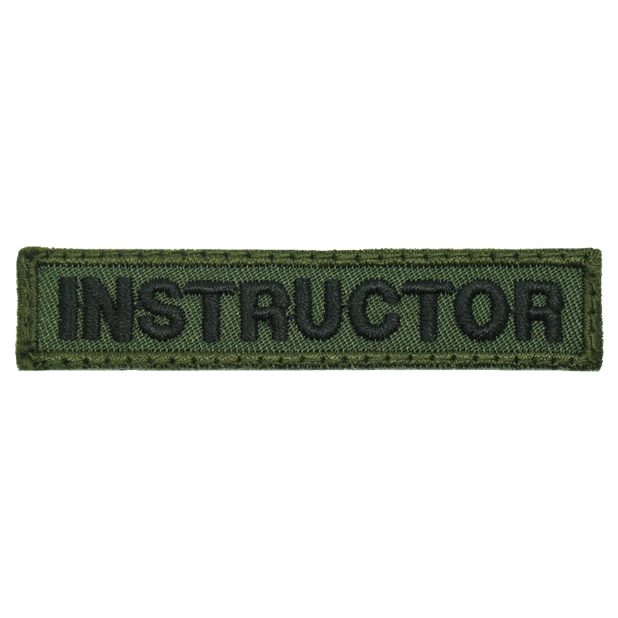 INSTRUCTOR TAG 7CM - OD GREEN