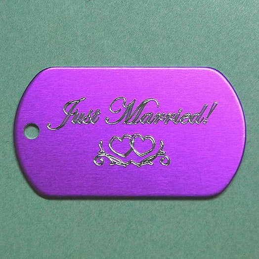 JUST MARRIED! DOG TAG - Hock Gift Shop | Army Online Store in Singapore