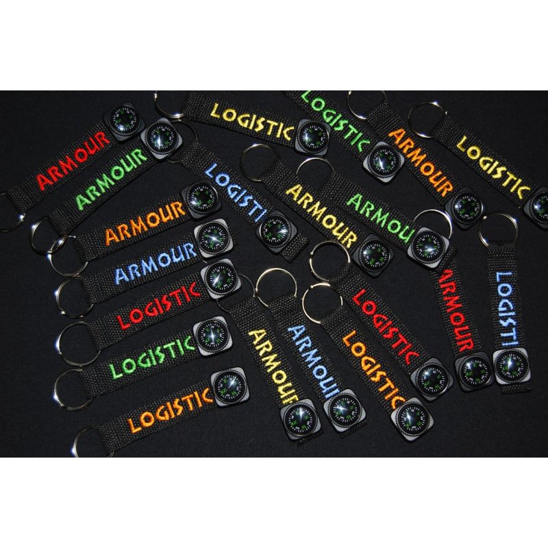 KEYCHAIN CUSTOMIZATION WITH COMPASS - Hock Gift Shop | Army Online Store in Singapore