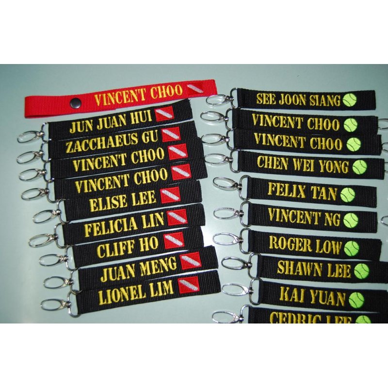 BAG TAG CUSTOMIZATION WITH DIVERS FLAG - Hock Gift Shop | Army Online Store in Singapore