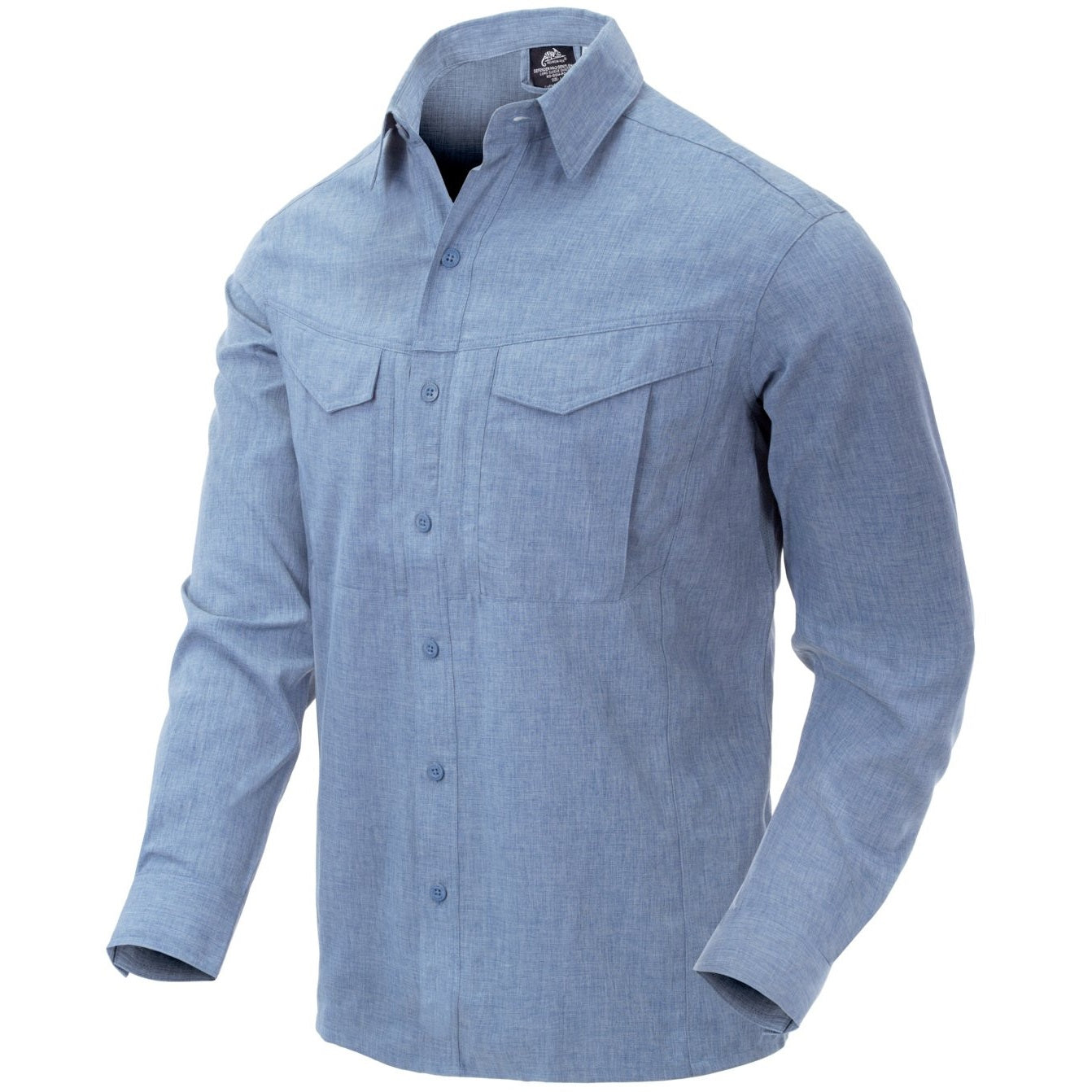 HELIKON-TEX DEFENDER MK2 GENTLEMAN SHIRT - MELANGE LIGHT BLUE
