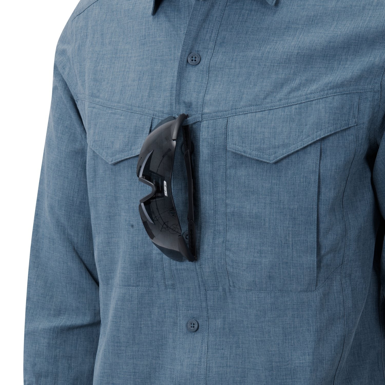 HELIKON-TEX DEFENDER MK2 GENTLEMAN SHIRT - MELANGE BLUE
